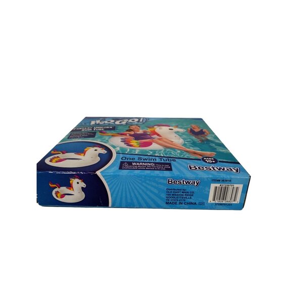 H2O Go! Unicorn Swim Tube Inflatable Pool Float For Ages 10+ By Bestway - Picture 3 of 6